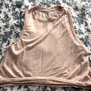 Pink Crop top. XS